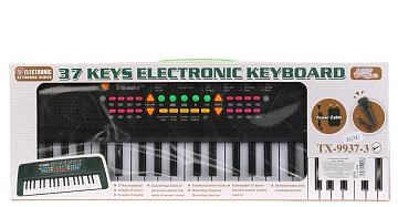 Синтезатор электронный, 37 клавиш, микрофон, USB кабель TX-9937-3