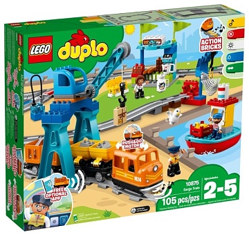 Lego Duplo Грузовой поезд 10875 Лего Дупло