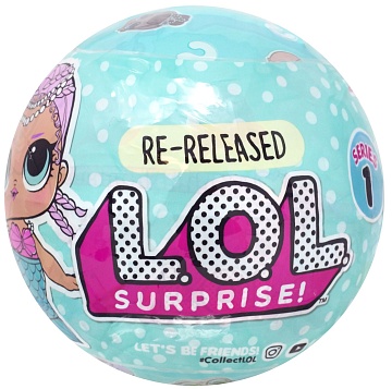 LOL ЛОЛ 571520 Кукла-сюрприз в шарике 1 Series Re-Released Merbaby