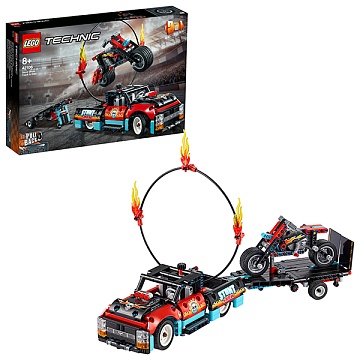Lego Technic Шоу трюков на грузовиках и мотоциклах 42106 Лего Техник 