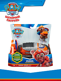 Щенячий патруль. Игр набор Машинка с фигуркой Зума, 15см. Paw Patrol 43678