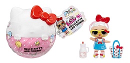 LOL ЛОЛ Кукла в шаре Hello Kitty & Friends с аксессуарами L.O.L. SURPRISE! 66249