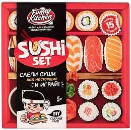 Slime Лаборатория Funny Kitchen Sushi set SS500-40213
