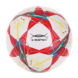 Мяч футбольный X-Match, 1 слой (звёзды) 56501