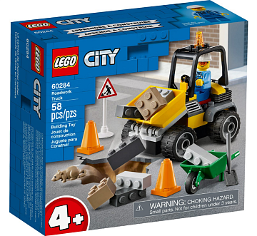 Lego City Автомобиль для дорожных работ 60284 Лего Город