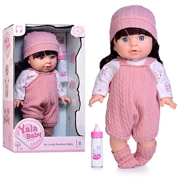 Пупс "Инночка" с аксессуарами в коробке YL2430G-B