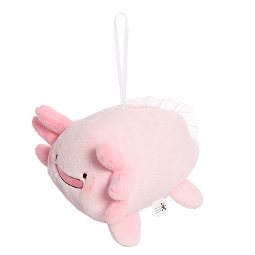 Мягкая игрушка "Аксолотль" лавандовый, с карабином, 10см RN-QJ23-047-10CM