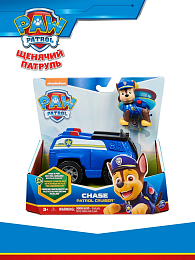 Щенячий патруль. Игр набор Машинка с фигуркой Чейз, 15см. Paw Patrol 43673