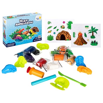 Набор для детской лепки Чудо-динозавры TA2037