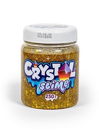 Лизун Crystal slime, золотой, 250г S500-20182