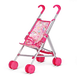 Коляска-трость для кукол в пакете 9307