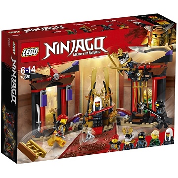 Lego Ninjago Решающий бой в тронном зале 70651 Лего Ниндзяго