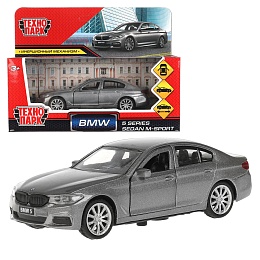 Машина металл BMW 5-ER SEDAN M-SPORT 12 см, двери, багаж, сер 319648