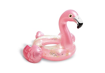 Круг надувной "Фламинго" блестящий 119х97см от 9лет 56251