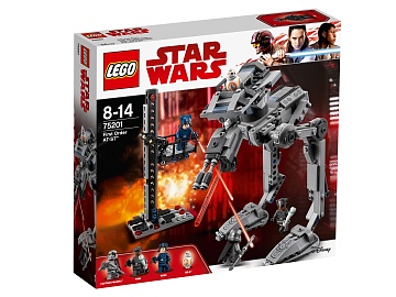 Lego Star Wars Вездеход AT-ST Первого Ордена 75201 Звездные войны
