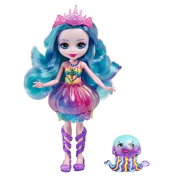 ENCHANTIMALS Дополнительная кукла со зверюшкой Jelanie Jellyfish & Stingley HFF34 FNH22