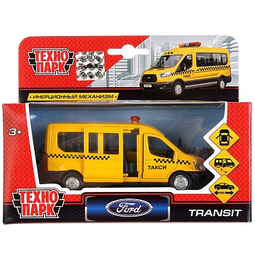 Металлическая модель "Ford Transit "Такси"