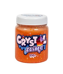 Лизун Crystal slime, апельсиновый, 250г S500-10188