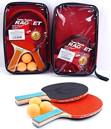 Набор для настольного тенниса (2 ракетки, 3 мяча) в сумке 00-3714