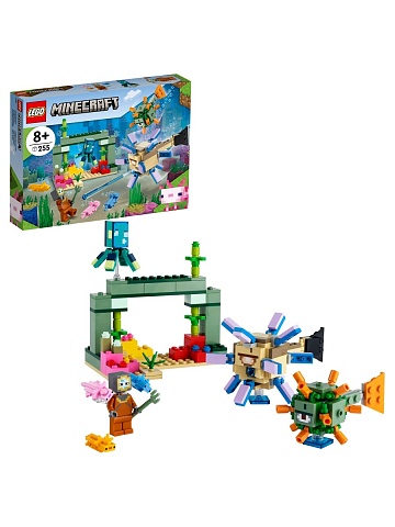 Lego Minecraft Битва со стражем 21180 Лего Майнкрафт