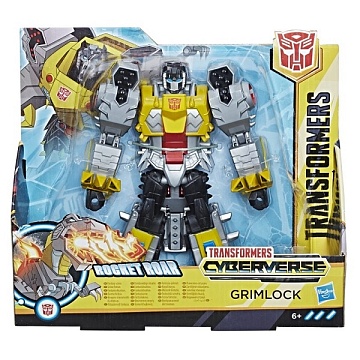 TRANSFORMERS КИБЕРВСЕЛЕННАЯ Grimlock трансформер 19 см E1908 E1886--
