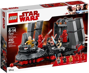Lego Star Wars Тронный зал Сноука 75216 Звездные войны 