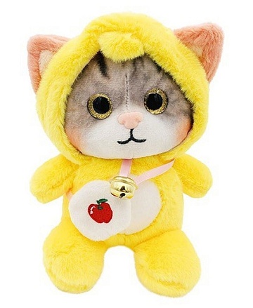 Брелок мягкий "Котик в кигуруми" 4242-12