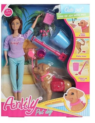 Кукла Anlily 99123 с питомцем в коробке 200170502