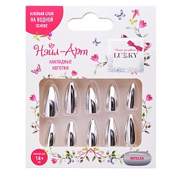 Lukky Нэйл-Арт наб. Metallica (10 накладных ногтей) Т26645