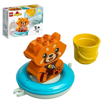 Lego Duplo Приключения в ванной: Красная панда на плоту 10964