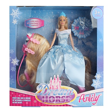 Кукла Anlily Принцесса с лошадкой 200187681