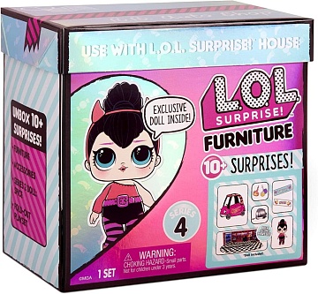 LOL ЛОЛ  561736 Кукла-сюрприз Игровой набор с куклой B.B. Auto Shop