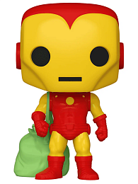Фигурка Funko POP! Bobble Marvel Holiday Iron Man with Bag (1282) 72188 (55302/310124/0016523/20, Вьетнам)