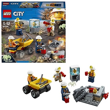 Lego City Бригада шахтеров 60184 Лего Город