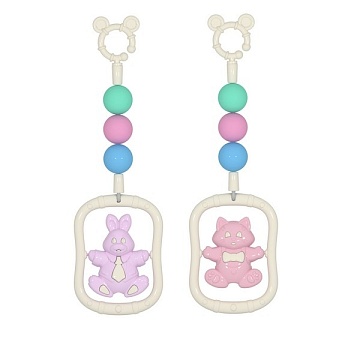 Подвеска «Эквилибрист» в коляску. Коллекция «Карамель» 02132