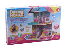 Кукольный домик быстрой сборки. Dream House. 