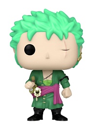 Фигурка Funko POP! Animation One Piece Roronoa Zoro (With Swords) (GW) (Exc) (923) 82164 (10317120/260924/5050219/3, Китай)