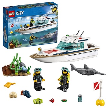 Lego City Яхта для дайвинга 60221 Лего Город