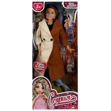 Кукла "София" в стильном тренче 347907