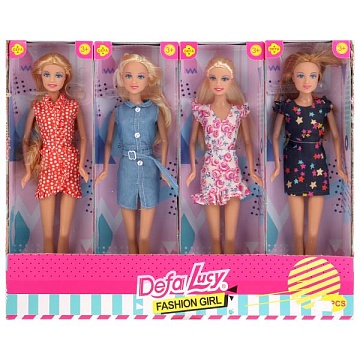 Кукла Defa Lucy в летнем платье 8445