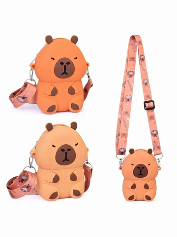 Сумка детская резиновая Капибара