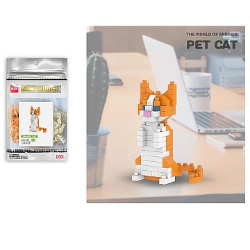 Конструктор Ласковая кошечка в пакете 698-A3