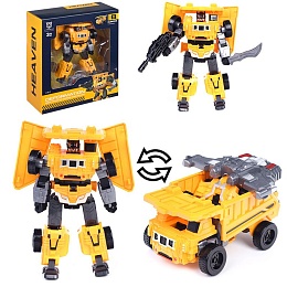 Робот трансформирующийся в самосвал, в коробке LJ1682B