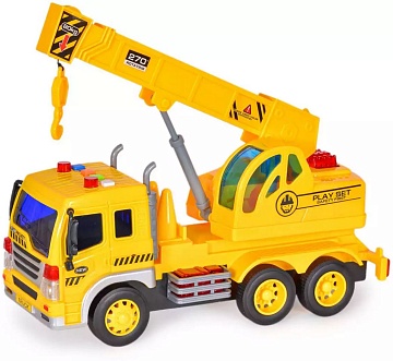 Автокран Builder инерц. свет. звук 1:16 WY310E