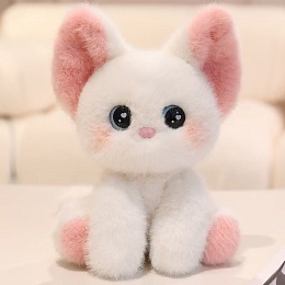 Мягкая игрушка Кошечка белая 23см DL802329106B