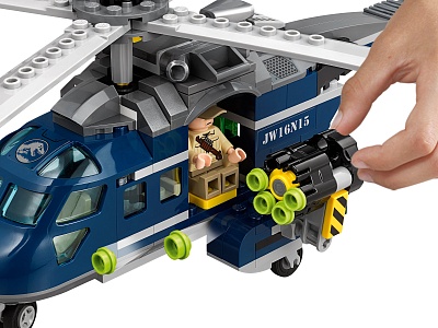 Lego jurassic world helikopter online