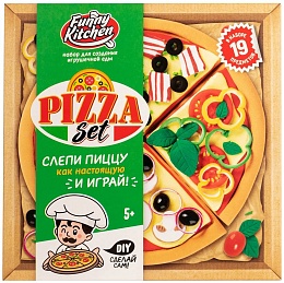 Slime Лаборатория Funny Kitchen Pizza set SS500-40214
