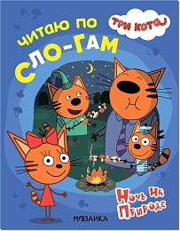 Три кота. Читаю по слогам. Ночь на природе МС11870