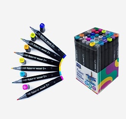 Набор маркеров для скетчинга двусторонние FANTASIA, 36цв., Main colors (основные цвета) M-15025-36