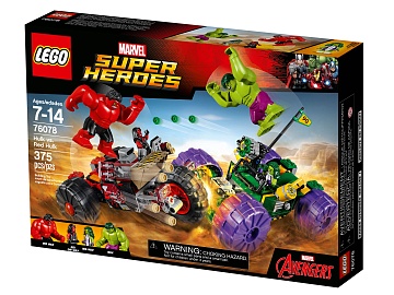 Lego SUPER HERO Халк против Красного Халка 76078 Лего супергерои